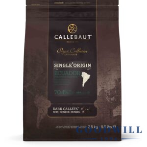 Callebaut Ecuador 70,4 %-os étcsokoládé 2,5 kg