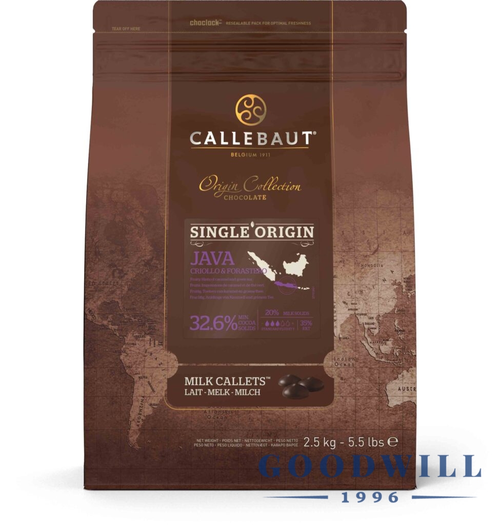 Callebaut Jáva 32,6%-os tejcsokoládé 2,5 kg