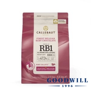 Callebaut RB1 ruby mártócsokoládé 2,5 kg