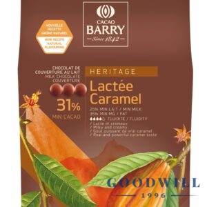 Cacao Barry Lactée Caramel tejcsokoládé karamellel 1 kg