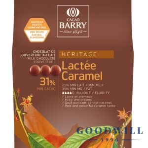 Cacao Barry Lactée Caramel tejcsokoládé karamellel 5 kg