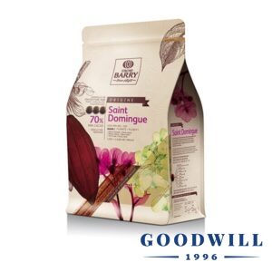 Cacao Barry Santo Domingo 70% étcsokoládé 2,5 kg