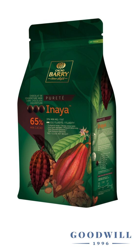 Cacao Barry Inaya 65 % étcsokoládé 1 kg