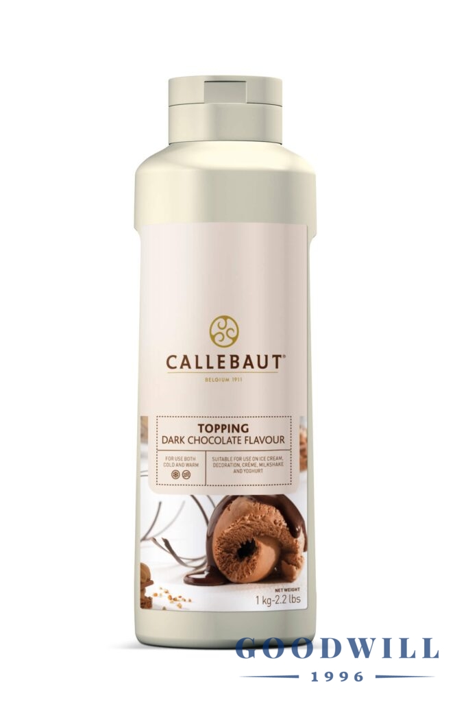 Callebaut csokoládé ízű öntet (topping) 1 kg