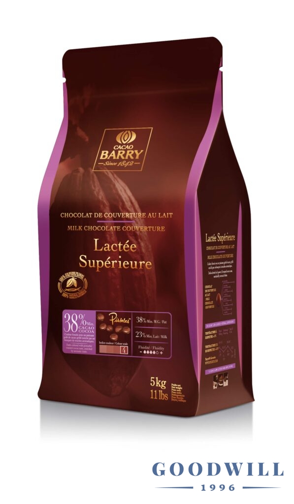 Cacao Barry Lactée Barry 35,3% tejcsokoládé 5 kg