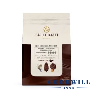 Callebaut Ice-Choc bevonó étcsokoládé fagylaltokhoz 2,5 kg