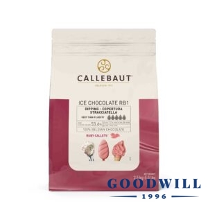 Callebaut Ice-Choc ruby bevonó fagylalthoz 2,5 kg