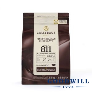 Callebaut 811NV étcsokoládé 2,5 kg