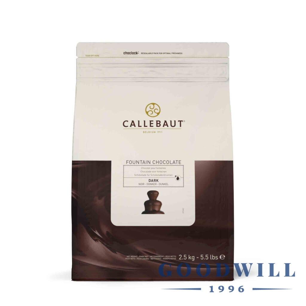 Callebaut étcsokoládé szökőkútba 2,5 kg