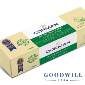 Corman extra minőségű vaj 82% zsírtartalommal 2,5 kg