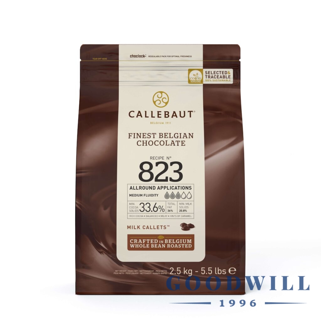 Callebaut 823NV tejcsokoládé 2,5 kg