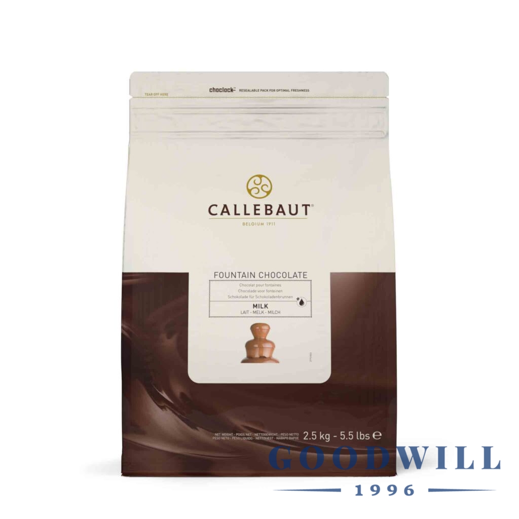 Callebaut tejcsokoládé szökőkútba 2,5 kg