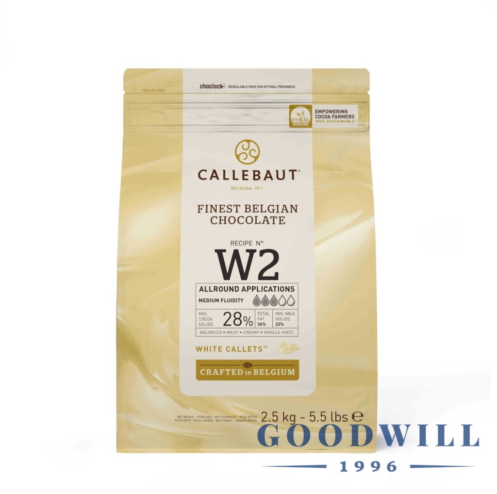 Callebaut W2NV fehér csokoládé 2,5 kg