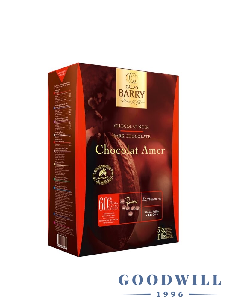 Cacao Barry Amer 60% étcsokoládé 5 kg