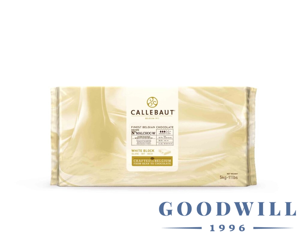 Callebaut fehér csokoládé édesítőszerrel 5 kg