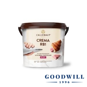 Crema RB1 ruby mártócsokoládés töltelék 5 kg