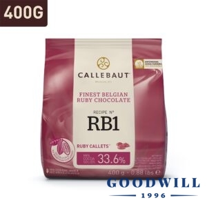 Callebaut RB1 ruby mártócsokoládé 400 g