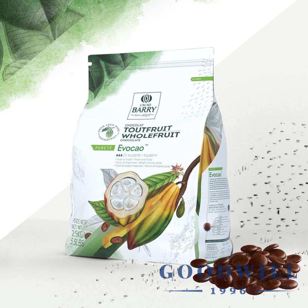 Cacao Barry EVOCAO étcsokoládé 2,5 kg